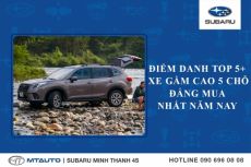Điểm Danh TOP 5+ Xe Gầm Cao 5 Chỗ Đáng Mua Nhất Năm Nay | Subaru