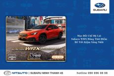 Mẹo Đổi Chế Độ Lái Subaru WRX Để Tiết Kiệm Xăng Nhất