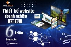 Thiết Kế Website Doanh Nghiệp Trọn Gói Giá Chỉ 6 Triệu | Việt Nhân
