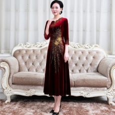 Váy Cưới Cho Mẹ ĐẦM CƯỚI Thu Đông Quý Bà Trẻ Trung Tây Phương Tiệc Cưới Cho Mẹ | Lazada.vn